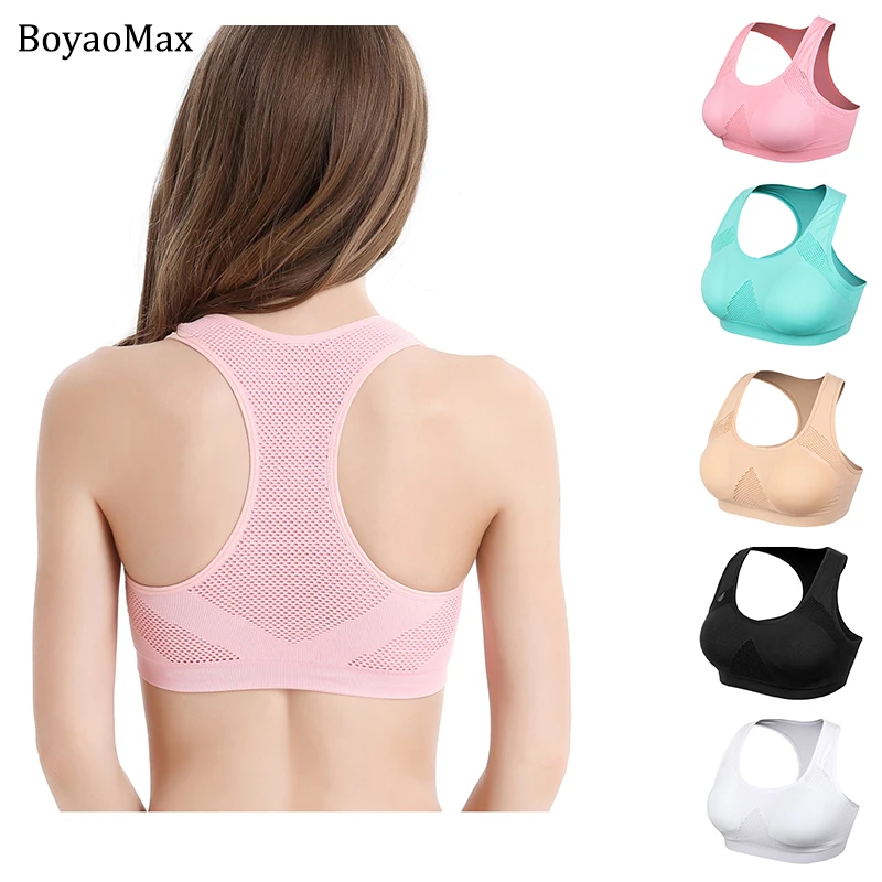 

Women Breathable Sports Bra Absorb Sweat Shockproof Padded Sports Bra set Athletic Gym Running Fitness Yoga Sports Top HBS-Q5321