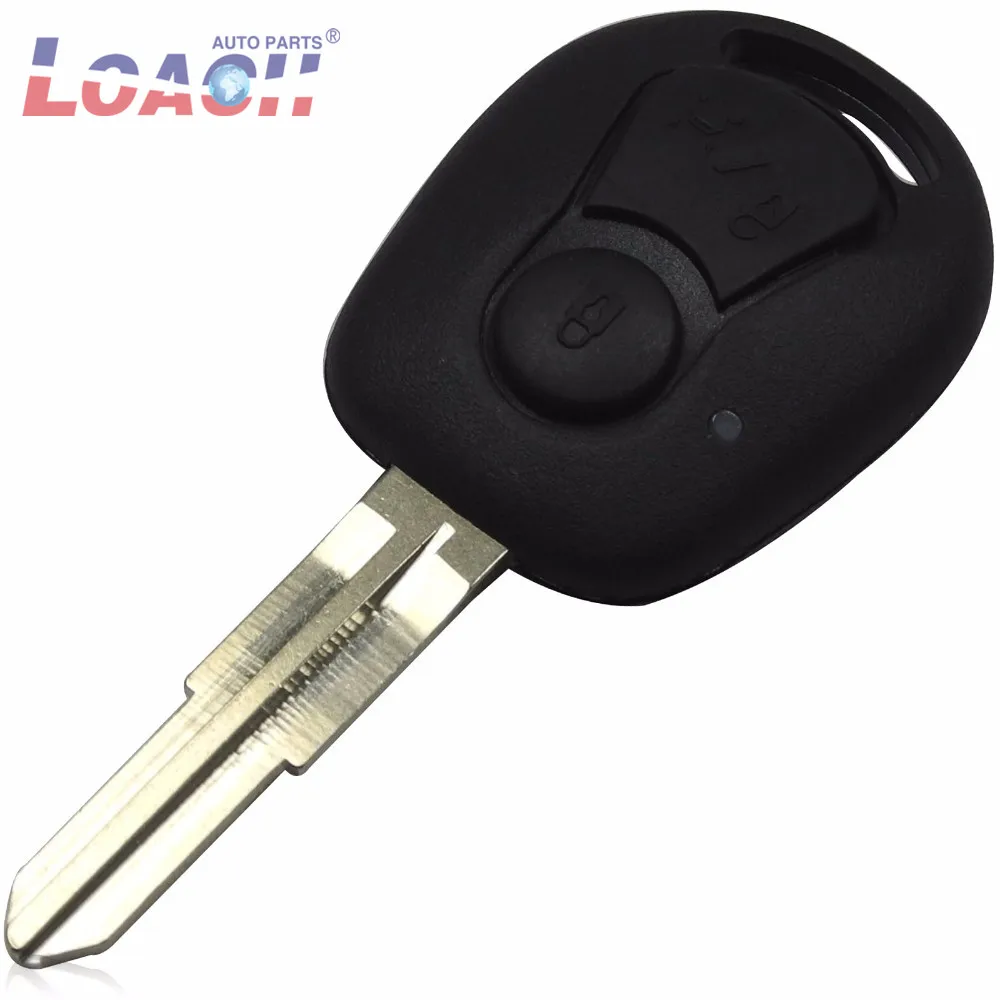

2 Buttons Remote Key Shell for Ssangyong Rexton Actyon Kyron Uncut Bblade Key FOB Cover Case