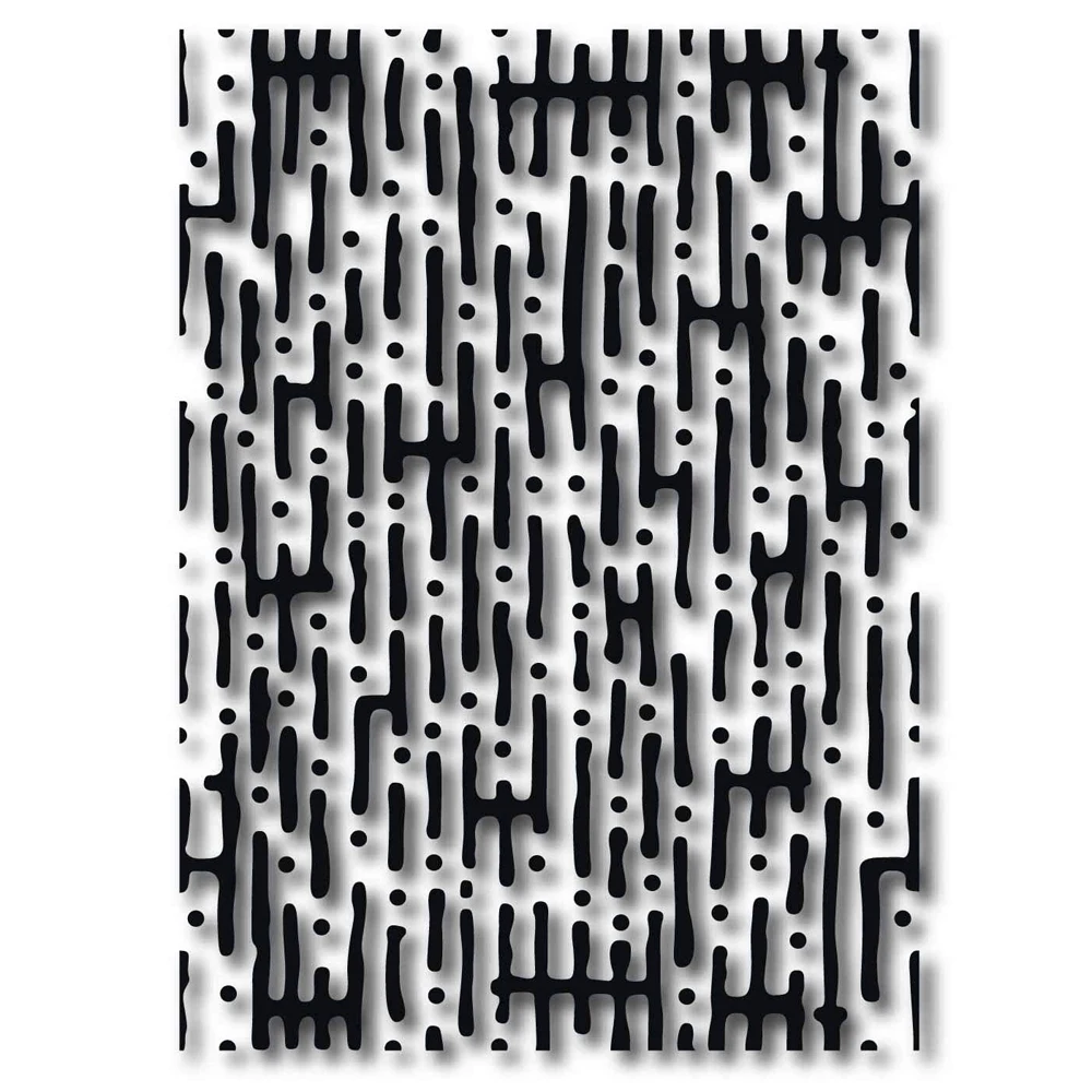 

Estel Etched Die Cut Background Frame 147*108mm Metal Cutting Dies Crafts Stencils for Scrapbooking Embossing Paper Cards Making