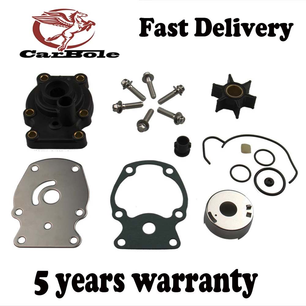 Carbole Water Pump Impeller Kit For Johnson Evinrude (20 25 30 35 Hp