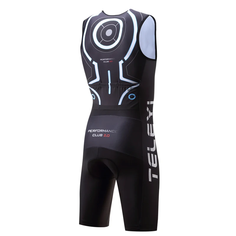 TELEYI الرجال الدراجات بدلة ترايثلون أكمام دراجة Skinsuit اللباس الذكور الدراجة جيرسي Mallot الملابس الملابس مجموعة موحدة ارتداء TELEYI الرجال الدراجات بدلة ترايثلون أكمام دراجة Skinsuit اللباس الذكور الدراجة جيرسي Mallot الملابس الملابس مجموعة موحدة ارتداء
