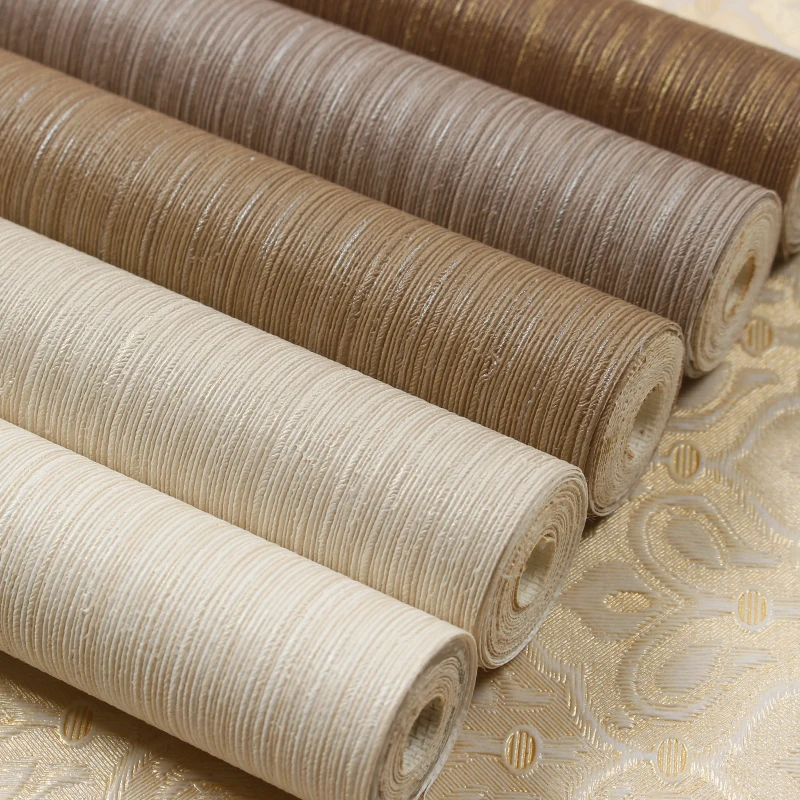 Modern Gray Solid Waterproof PVC Wallpape Living Room Bedroom Fabric Back Vinyl Wallpapers Home decoration PVC wall covering Modern Gray Solid Waterproof PVC Wallpape Living Room Bedroom Fabric Back Vinyl Wallpapers Home decoration PVC wall covering