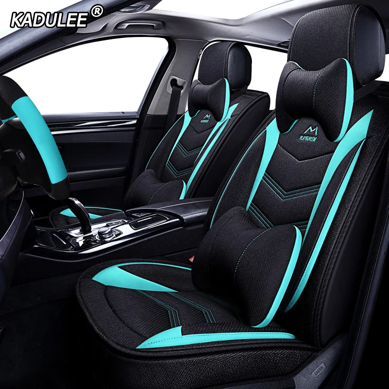 Чехол KADULEE для автомобильного сиденья Peugeot 107 201 205 206 207 2008 3008 301 306 307 308 405 406 SW 407