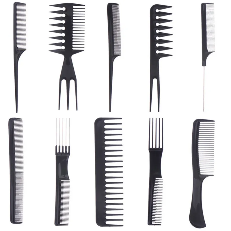 

Popular Prom Hairstyles Comb Kit includes an assortment of Rake,Tail,Fork and Dressing Table Combs as well as Hair Piks and lift