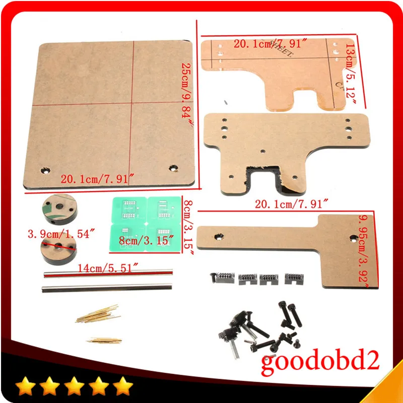 

BDM frame testing for BDM 100 ECU PROGRAMMER and fgtech v52 free shipping.