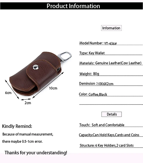 Абсолютно кошелек для смарт-ключа из натуральной кожи DIY брелок EDC Карманный Автомобильный держатель для ключей органайзер для ключей