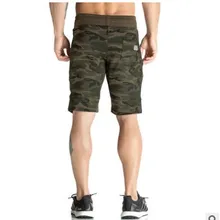 Новинка, Спортивные Повседневные мужские камуфляжные брюки для фитнеса, модные летние мужские хлопковые брюки