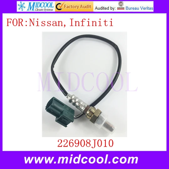 Кислородный Сенсор O2 Сенсор OEM 226908J010 22690-8J010 для Nissan, Infiniti