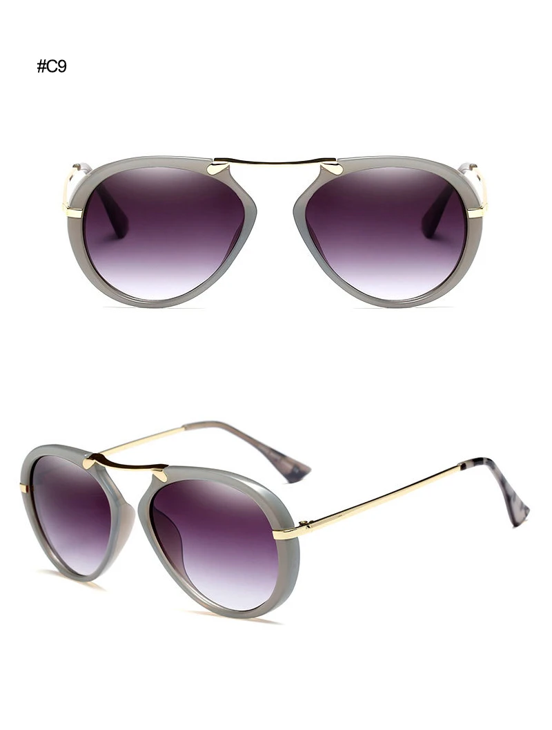 2018 New Goggle Fashion Clear Sunglasses (26)