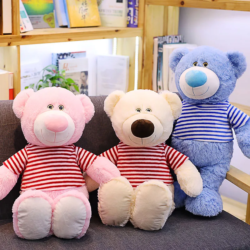 

60 cm Stuffed Animal Teddy Bear Plush Toy Stuffed Animal Clothing Wearing Teddy Bear Bed Toy For Children's Gift