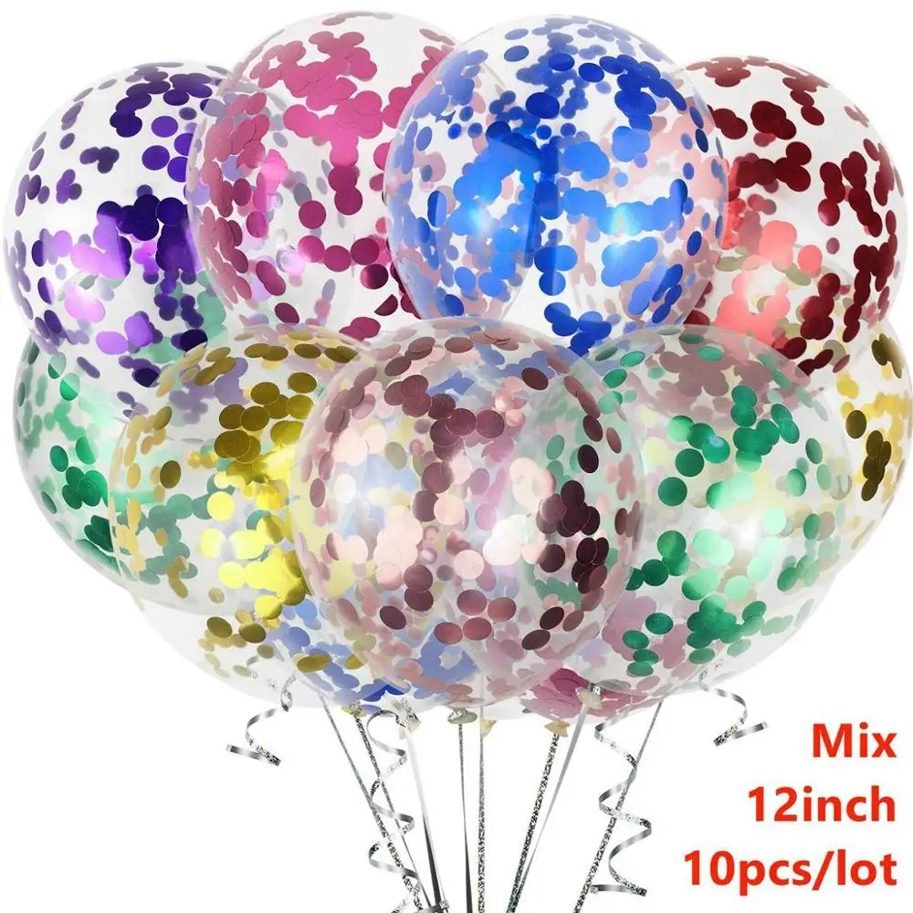 Taoup 1 Набор бумаги счастливый плакат "с днем рождения" ткань золотые конфетти воздушные шары для дня рождения вечерние декоры дети взрослые вечерние принадлежности DIY - Цвет: Confetti Balloons 1