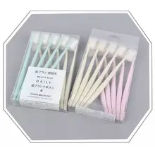 10 шт./компл. Минималистичная семейная сверхтонкая зубная щетка с мягкой щетиной Макарон цвет гигиена полости рта Чистый инструмент с головными крышками