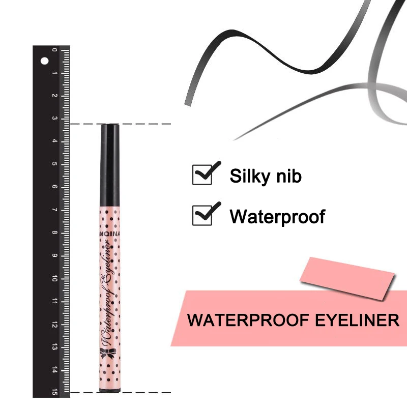 Eyeliner Liquid Pen Quick Fast Dry Waterproof Black Eyeliner Pen Women Eyes Makeup Cosmetics Eyeliner Liquid Pen Quick Fast Dry Waterproof Black Eyeliner Pen Women Eyes Makeup Cosmetics