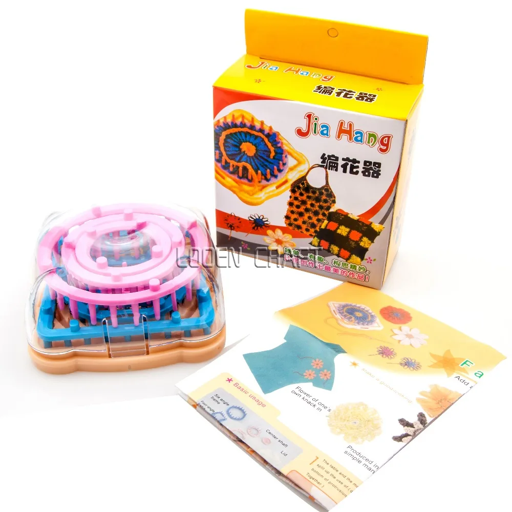 Practical 6pcs/lot Little Daisy Flower Loom Weaver Home Craft Knitting Tool Beautiful Flowers Patterns Fantastic Crochet Set | Дом и сад