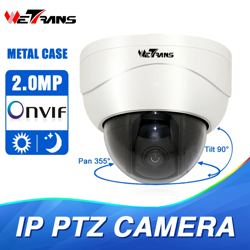 Mini IP PTZ Camera 1080P Metal Case Full HD 2 8 8mm 3X Zoom Lens 15m