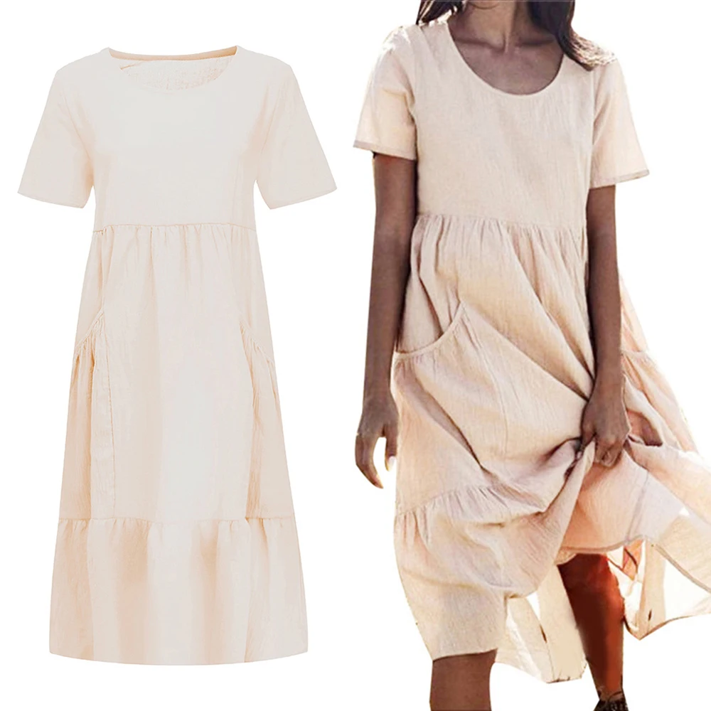 cotton sundress plus size