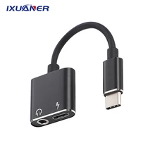 2 в 1 type-C USB C до 3,5 мм AUX аудио наушники разъем для наушников адаптер разъем зарядное устройство кабель для huawei P30 P20 Pro mate 9 10