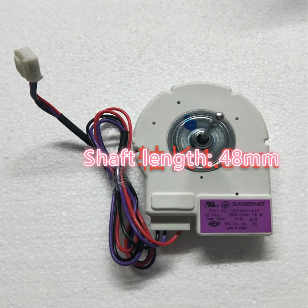 

new for refrigerator ventilation fan motor 12V 0064001449 DG8-013A12MA BCD-290WX BCD-320WK DLA5985HAEF reverse rotary motor
