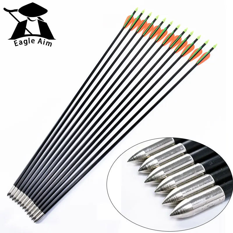 

Hunting Archery Crossbow Practice Glass Fiber Arrow Bolts For Compound Bow Practice