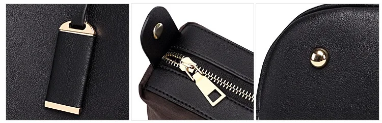 MJ Women Tote Bag Leather Big Bag Female Simple Handbag Large Capacity Shoulder Bags Bucket Women Composite Bags Shopping Tote (3)
