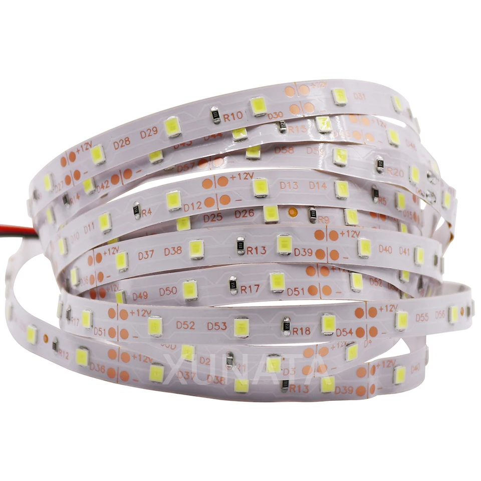 Xunata Led Strip Light 5m 2835 Smd Dc 12v 60 240leds M Waterproof Xunata Led Strip Light 5m 2835 Smd Dc
