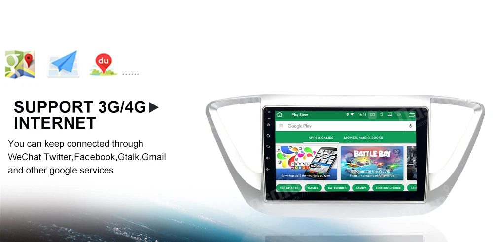 Flash Deal Dasaita 9" Android 7.1 Car GPS Player Navi for Hyundai Verna Solaris 2017 with 2G+16G Quad Core Stereo Radio Multimedia No DVD 22 Flash Deal Dasaita 9" Android 7.1 Car GPS Player Navi for Hyundai Verna Solaris 2017 with 2G+16G Quad Core Stereo Radio Multimedia No DVD 22