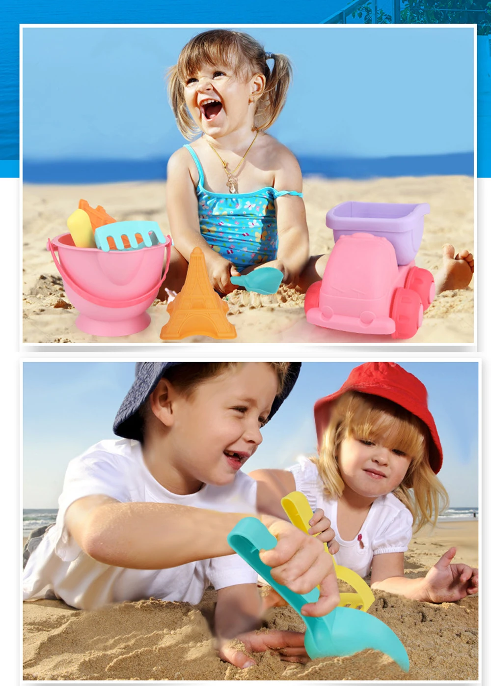 5 шт./компл. детские мягкие пляжные игрушки набор воды песок пляжа Играть Классические игрушки для детей Приморский ведро автомобили лопата