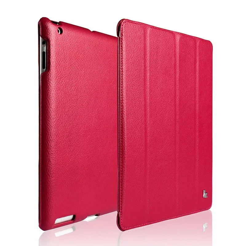 Jisoncase, роскошный умный чехол для iPad 4, 3, 2, откидной Чехол-книжка, кожаный чехол-подставка, авто пробуждение, спящий чехол для iPad 2, 3, 4, чехол, Funda Capa