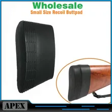 Маленький размер, Охотничья тактическая силиконовая резина, без шнуровки, винтовка, дробовик, откатная ягодица, подстилки, черный цвет