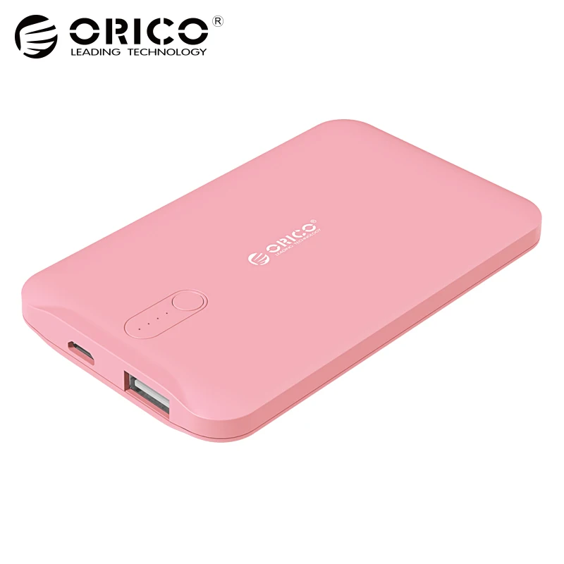 ORICO 2500 мАч мобильный Мощность банк Портативный USB A 5V1A Зарядное устройство