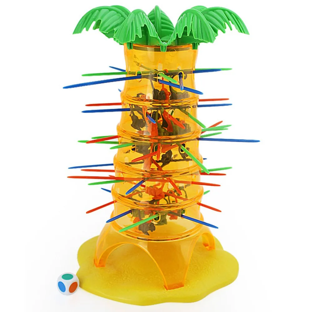 

Hot! Kids Educational Toys Dump Monkey Falling Monkeys Board Game Family Interaction Board Game Birthday Gifts For Children Toys