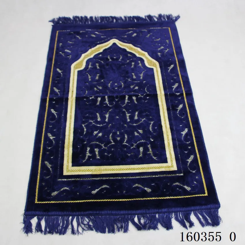 

New Jacquard Islamic Muslim Prayer Mat Salat Musallah Prayer Rug Tapis Carpet Tapete Banheiro Islamic Praying Mat free shipping