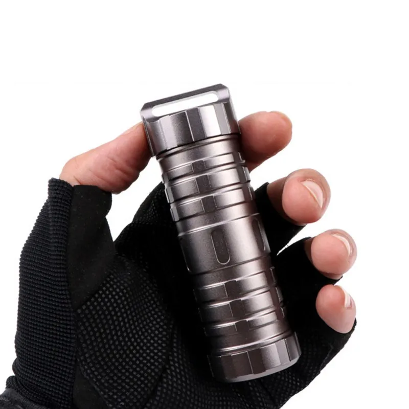 

Large aluminum waterproof compartment Outdoor EDC survival sealed waterproof tank Portable emergency equipment High precision H7