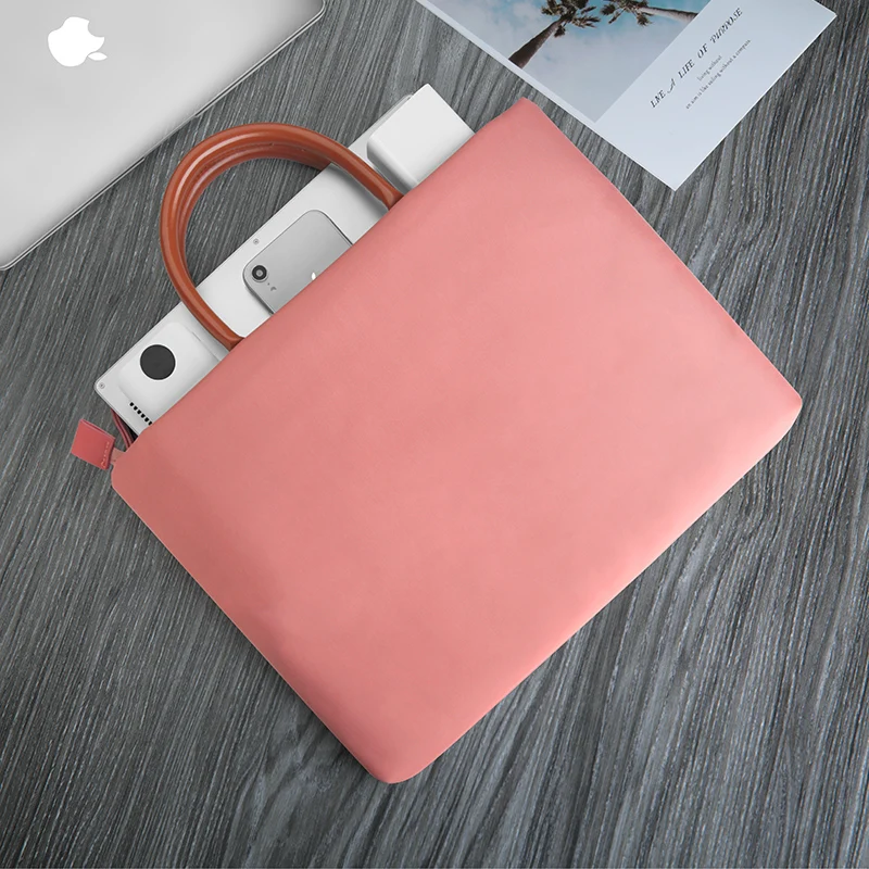 Портативный Женский ноутбук сумка для ноутбука чехол Macbook Air Pro 11 12 13 15 retina lenovo ASUS hp