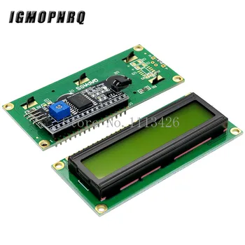 

10PCS LCD1602+I2C 1602 Serial Green Backlight LCD Display 2560 UNO AVR IIC/I2C