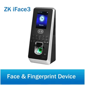 

Iface3/Multibio800 Facial & Fingerprint Access Control ZK Fingerprint Time Attendance Waterproof Facial Rfid door Access Control