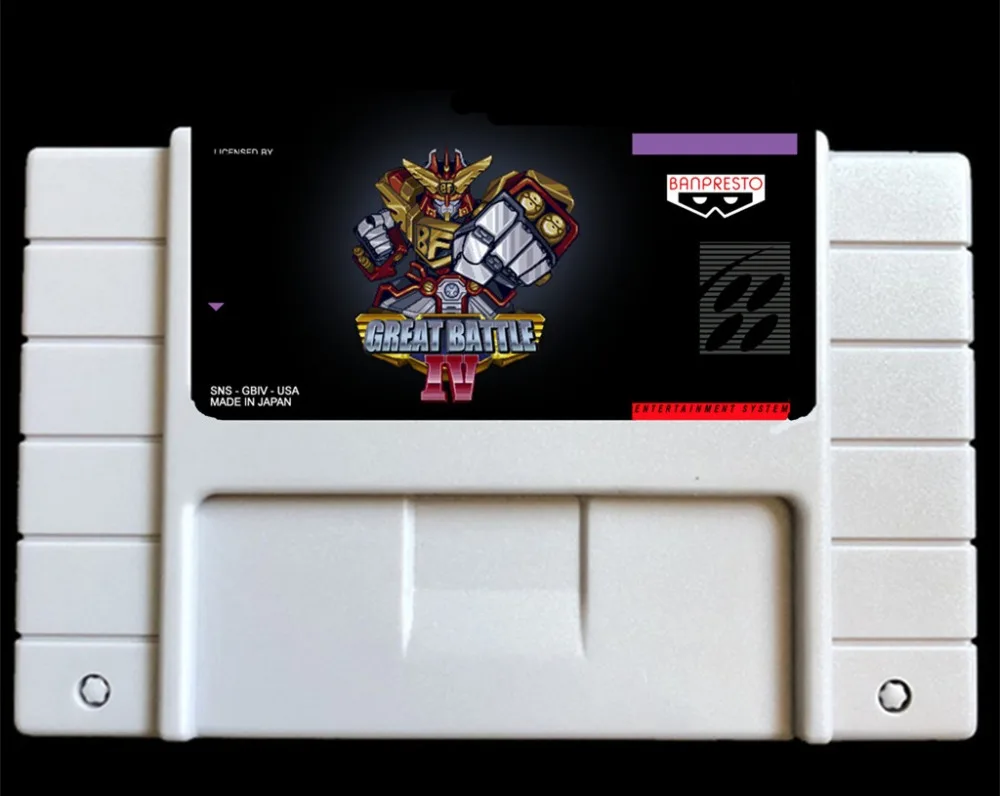 

Great Battle IV JP Version Video Game 16 bit 46 pins For NTSC Console !