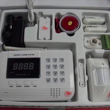 Двухдиапазонный GSM+ PSTN 99 беспроводной зоны беспроводной gsm сигнализация, gsm сигнализация для офиса, охранная сигнализация