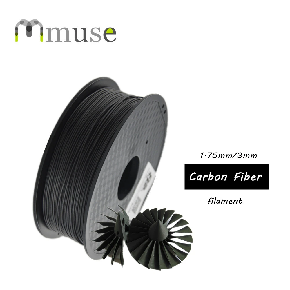 1kg/roll 1.75mm 3D Printer 3D Pen Filament Strong Carbon Fiber Filament
