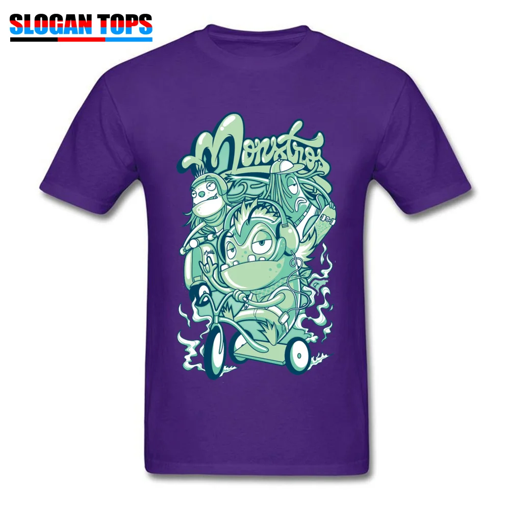Normal 2018925Y92 Boy Top T-shirts Retro Summer/Autumn Short Sleeve Crewneck Cotton Tops Tees Fitness Tight Tee Shirt 2018925Y92 purple