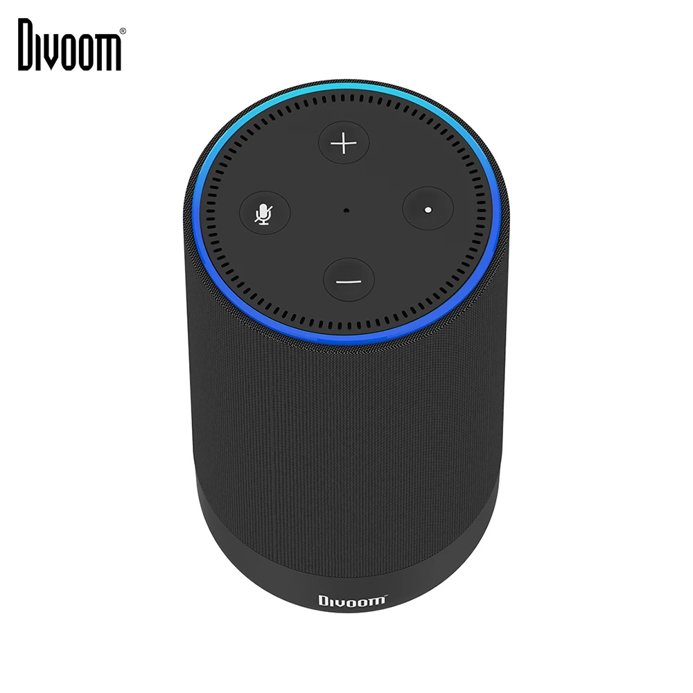 Divoom Adot Portable Bluetooth Speaker for Echo Dot with 10000mAh Rechargeable Battery Case, 2nd