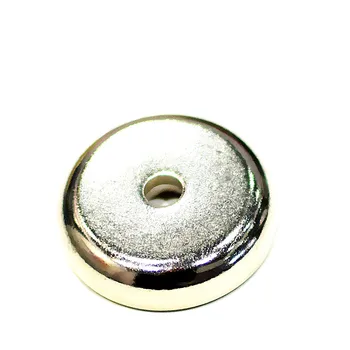 

Cup Magnet Diameter Dia. 36mm Screw Magnetic Pots with Opening Hook Strong Neodymium Permanent Fishing Magnet Pulling 4 pcs