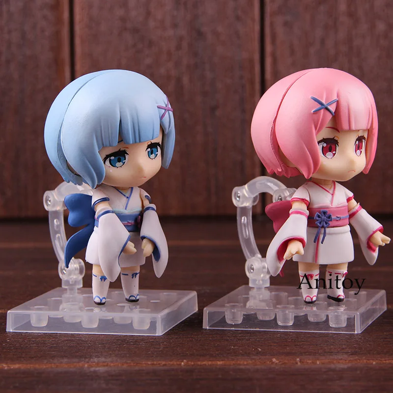 Nendoroid 942 Re: жизнь в другом мире от Zero Re Zero Ram Rem детство Ver. ПВХ фигурка Коллекционная модель игрушки