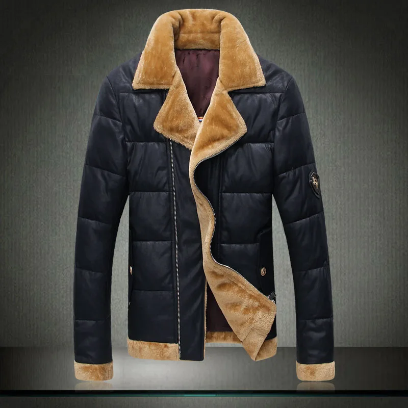 suede leather jacket black 01