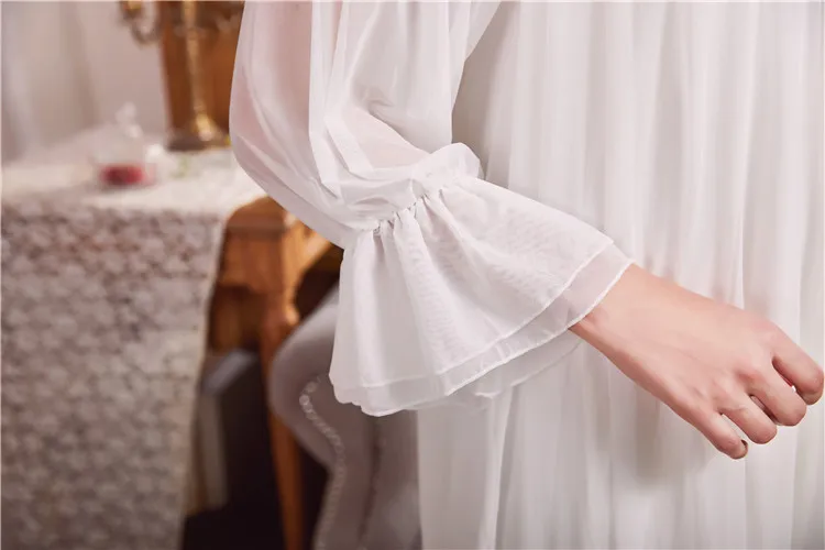 Medieval night dress women nightgown