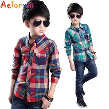 Рубашки для маленьких мальчиков; хлопковая брендовая Повседневная рубашка для мальчиков; коллекция года; модная детская одежда; сезон осень-весна; рубашка для подростков; Одежда для младенцев; Vestidos