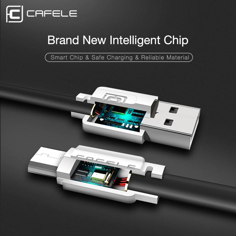 CAFELE Micro USB кабель для Xiaomi Sumsung huawei htc LG Android телефоны usb синхронизации данных Зарядка