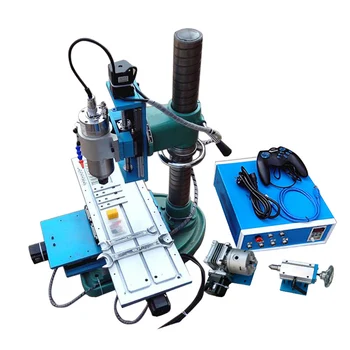 

LY CNC 3040 1500w Vertical 4 axis metal engraving machine linear guide mini wood lathe router milling machine