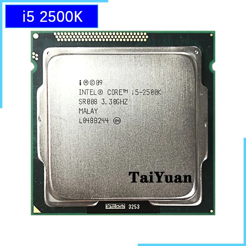 Четырехъядерный процессор Intel Core i5-2500K i5 2500K 3,3 GHz 6M 95W LGA 1155