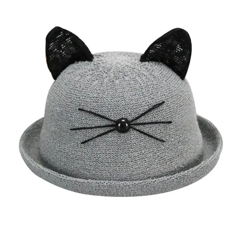 

1pc Child Hat Fashion Baby Boys Girls Toddler Cartoon Bucket Hats Winter Autumn Caps Reversible Sun Hat UV Protection
